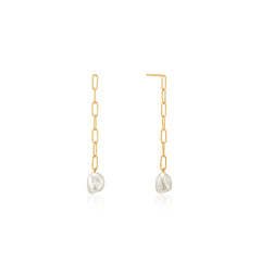 Ladies' Earrings Ania Haie E019-05G Sterling silver 4 cm -  Jewellery, Women -  Ania Haie.