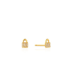 Ladies' Earrings Ania Haie E032-03G Sterling silver 0,5 cm -  Jewellery, Women -  Ania Haie.