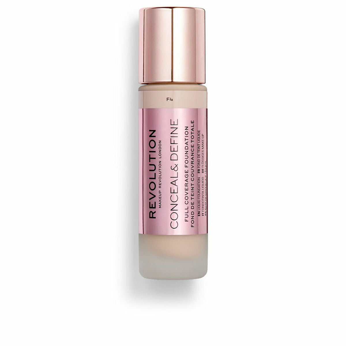 Liquid Make Up Base Revolution Make Up Conceal & Define F4 (23 ml) -  Beauty, Make-up -  Revolution Make Up.