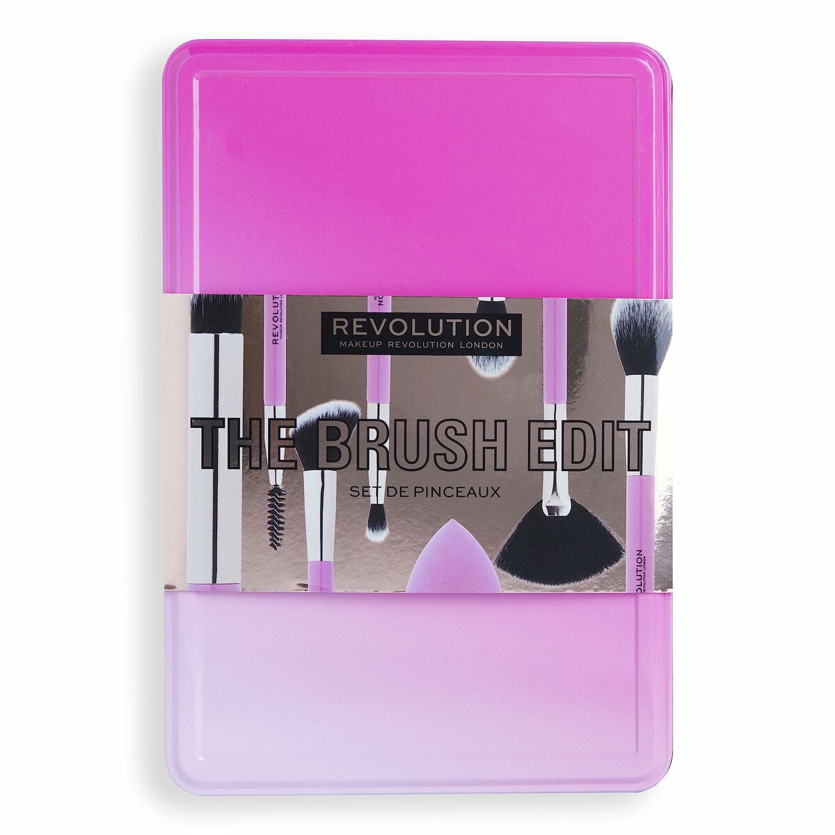 Set of Make-up Brushes Revolution Make Up The Brush Edit Pink 8 Pieces -  Beauty, Utensils and accessories -  Revolution Make Up.