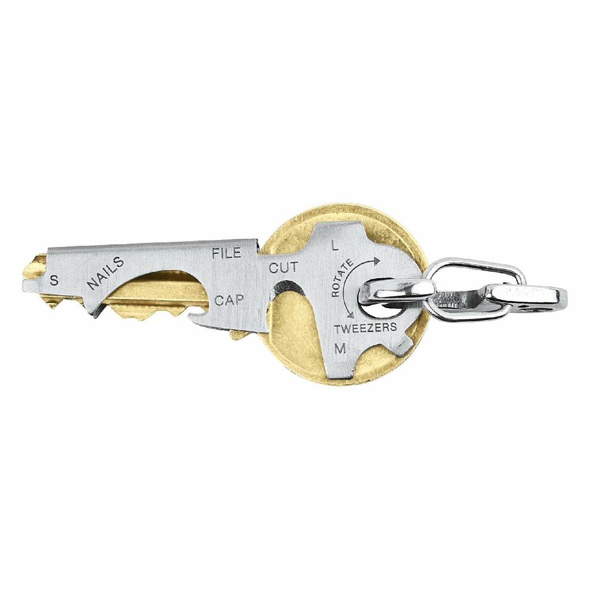 Multi-purpose key ring True Keytool tu247k 8 Functions -  Car and motorbike, Products for enthusiasts -  True.
