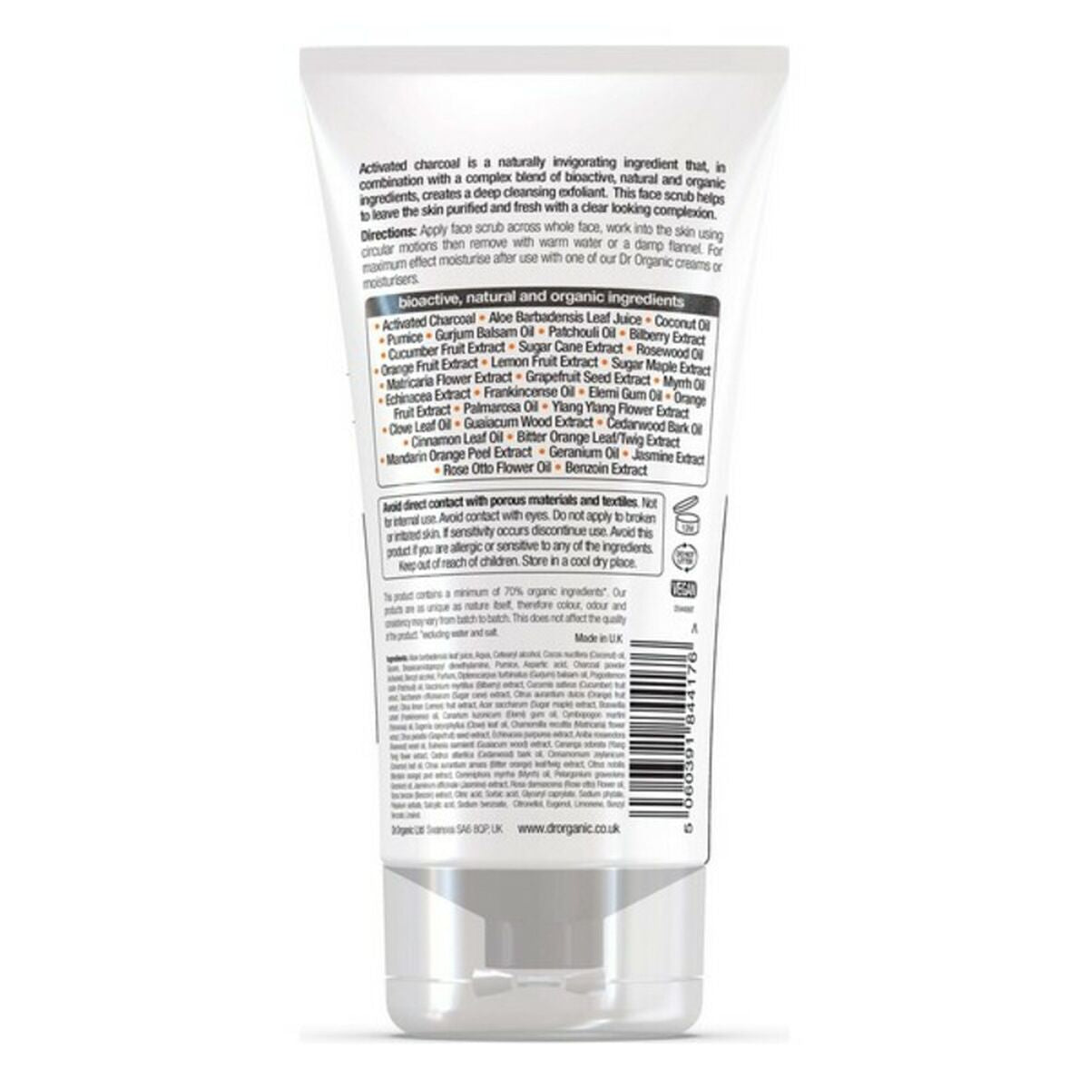 Facial Exfoliator Bioactive Organic Dr.Organic (125 ml) -  Beauty, Skin care -  Dr.Organic.