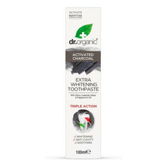 Toothpaste Carbón Dr.Organic (100 ml) -  Health and personal care, Oral care -  Dr.Organic.