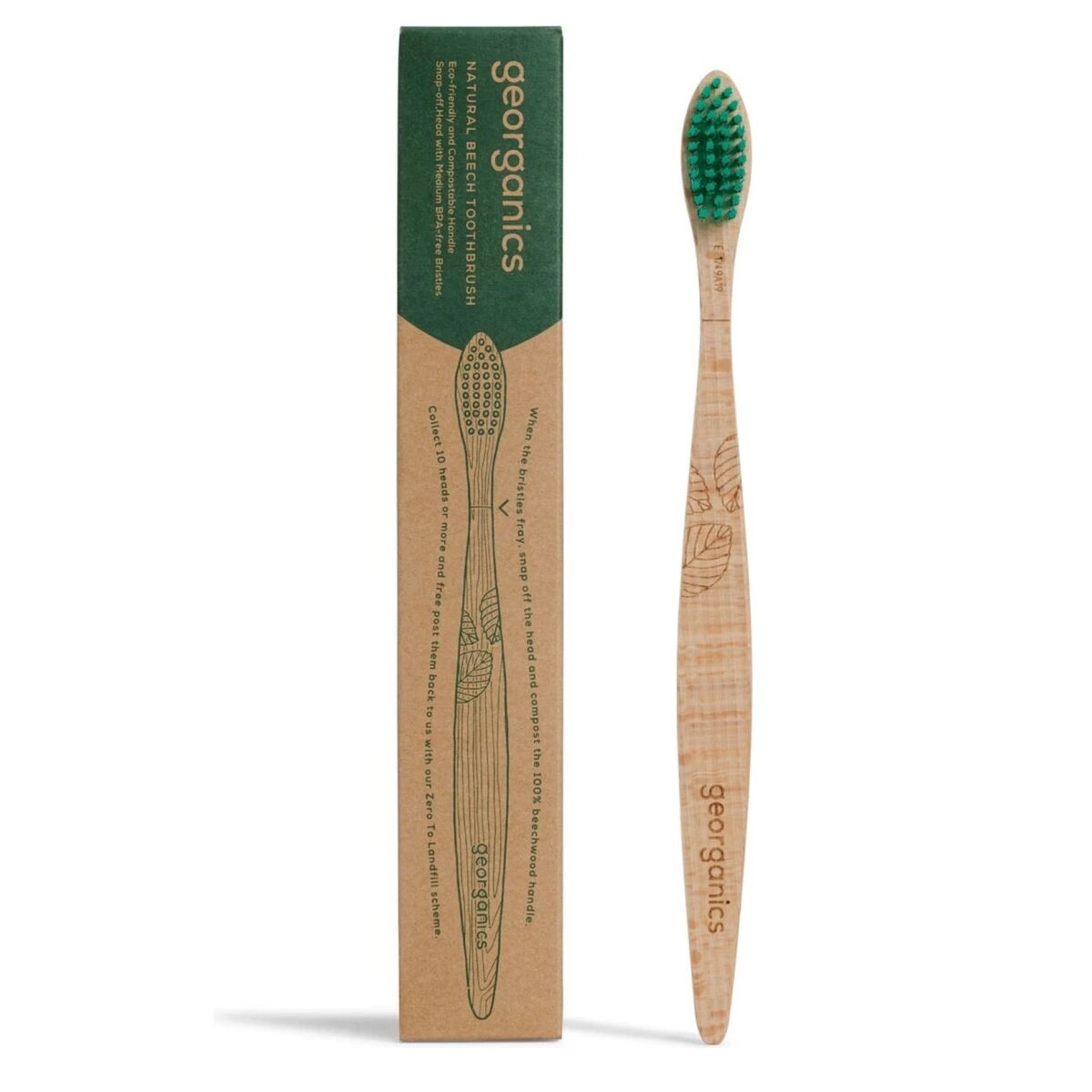 Toothbrush Georganics Medium -  Health and personal care, Oral care -  Georganics.