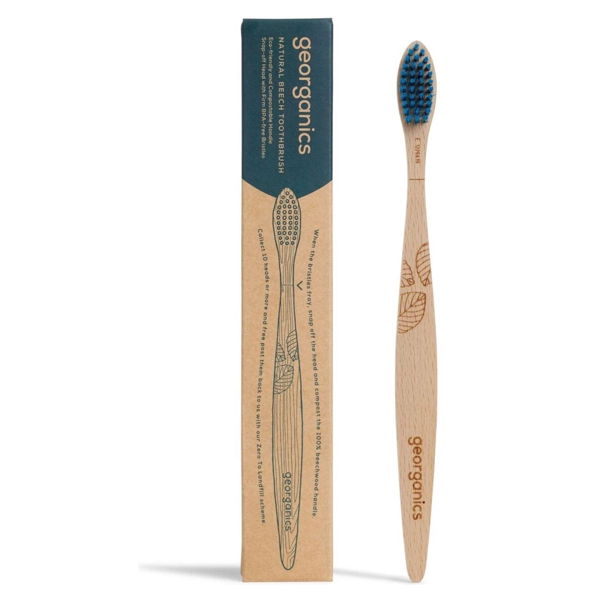Toothbrush Georganics Hard -  Health and personal care, Oral care -  Georganics.