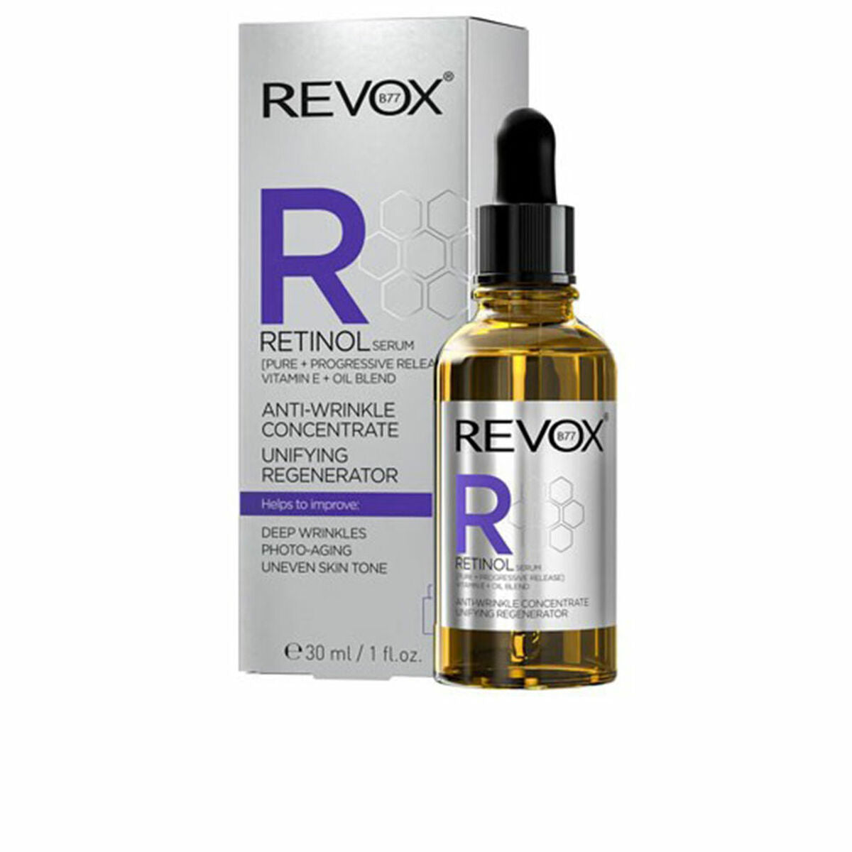 Day Cream Revox B77 Retinol Unifying Regenerator 30 ml -  Health and personal care, Oral care -  Revox B77.