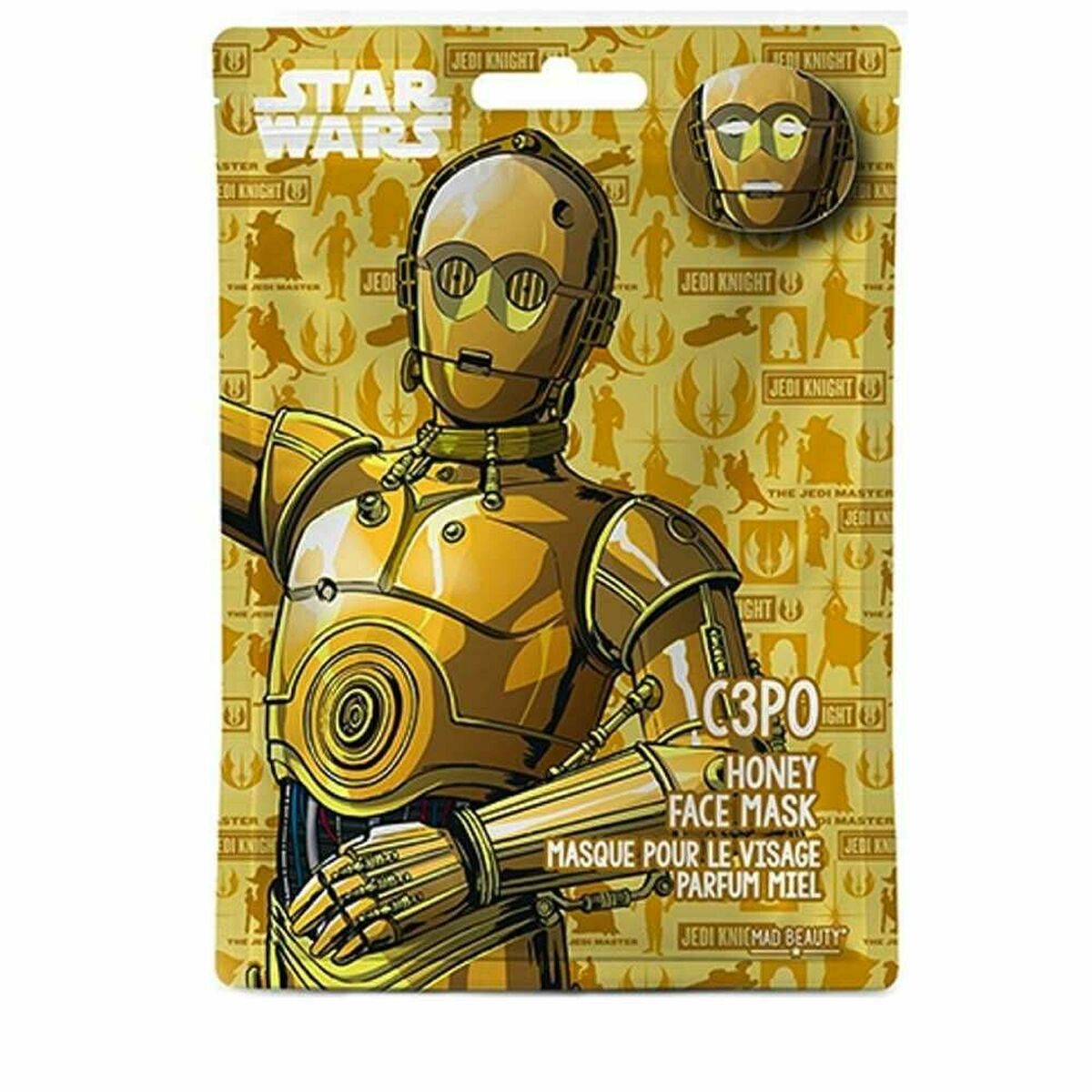 Facial Mask Mad Beauty Star Wars C3PO Honey (25 ml) -  Beauty, Skin care -  Mad Beauty.
