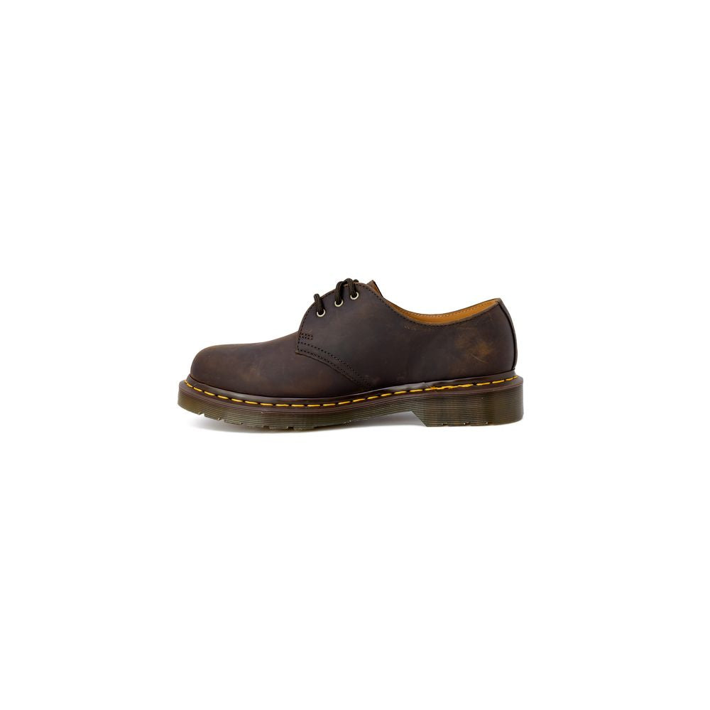 Dr. Martens Brown Leather Oxfords And Derby -   -  Dr. Martens.