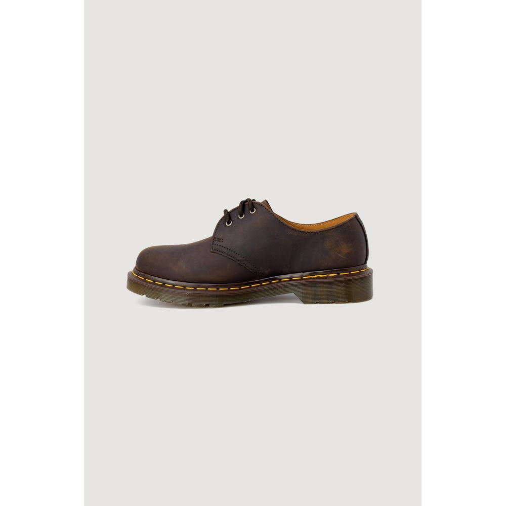 Dr. Martens Brown Leather Oxfords And Derby -   -  Dr. Martens.