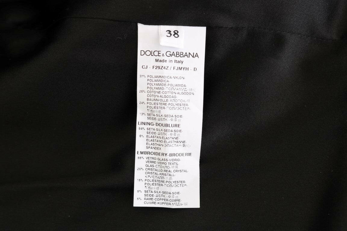 Dolce & Gabbana Black Brocade Blazer Jacket -   -  Dolce & Gabbana.