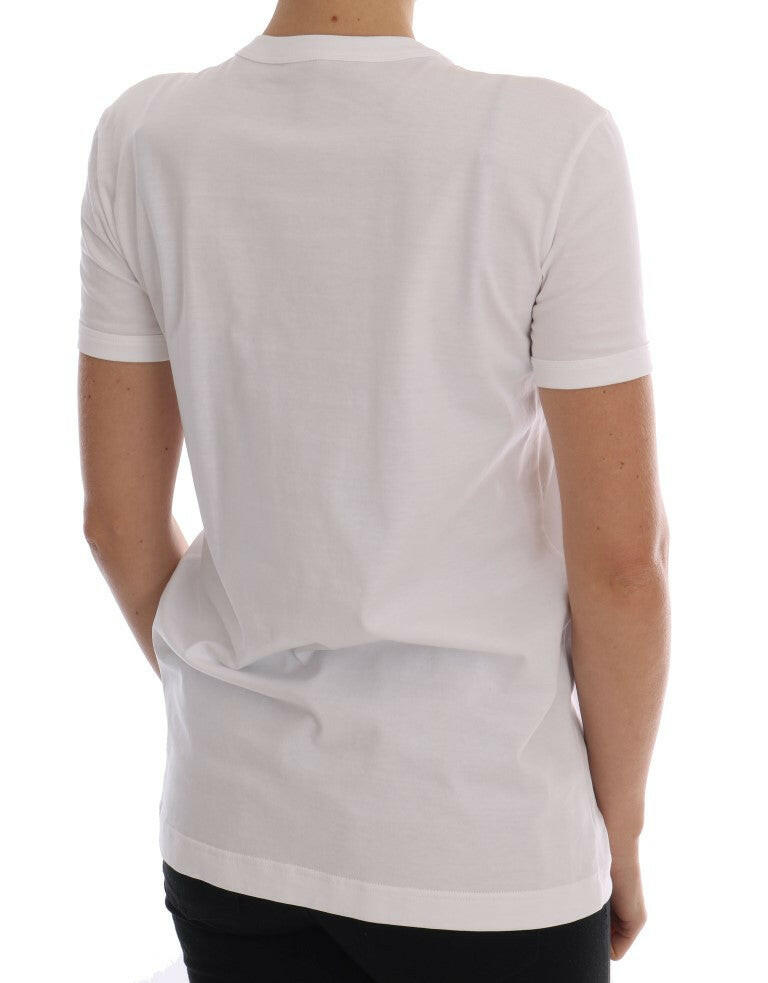 Dolce & Gabbana White Cotton Fairy Tale T-Shirt -   -  Dolce & Gabbana.