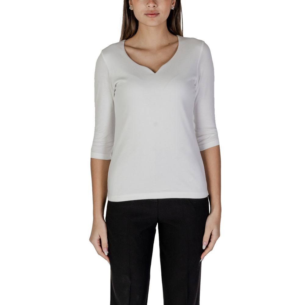 Street One White Cotton Tops & T-Shirt -   -  Street One.