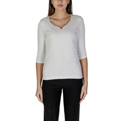 Street One White Cotton Tops & T-Shirt -   -  Street One.