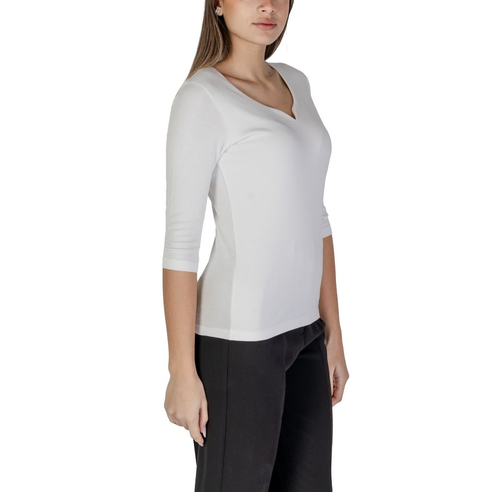 Street One White Cotton Tops & T-Shirt -   -  Street One.
