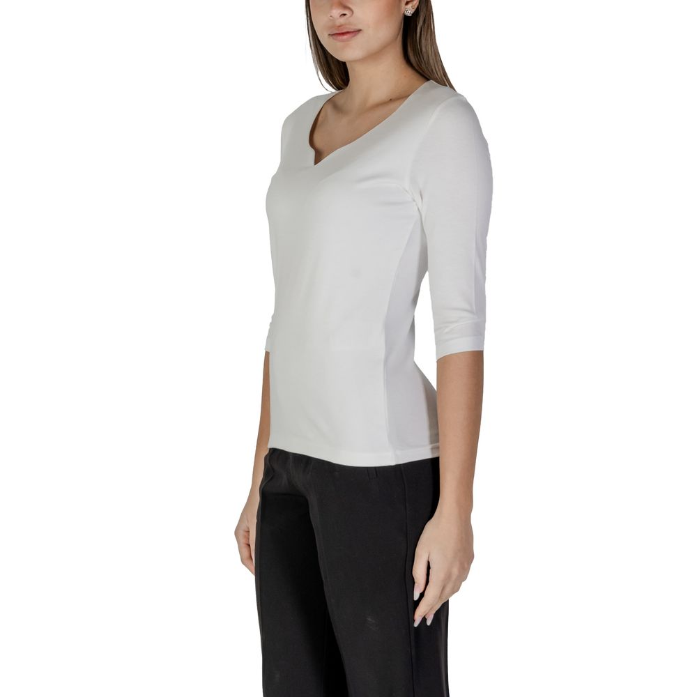 Street One White Cotton Tops & T-Shirt -   -  Street One.