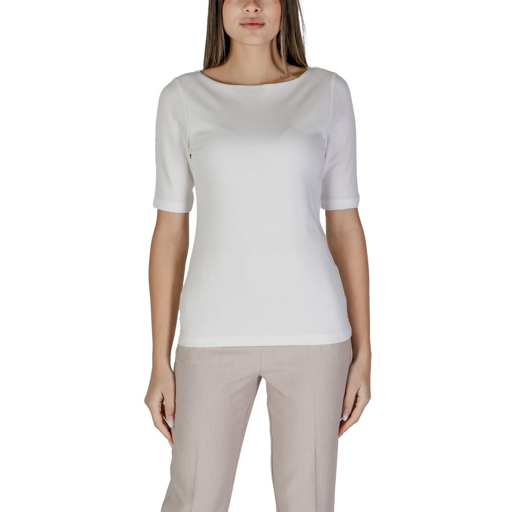 Street One White Cotton T-Shirt -   -  Street One.