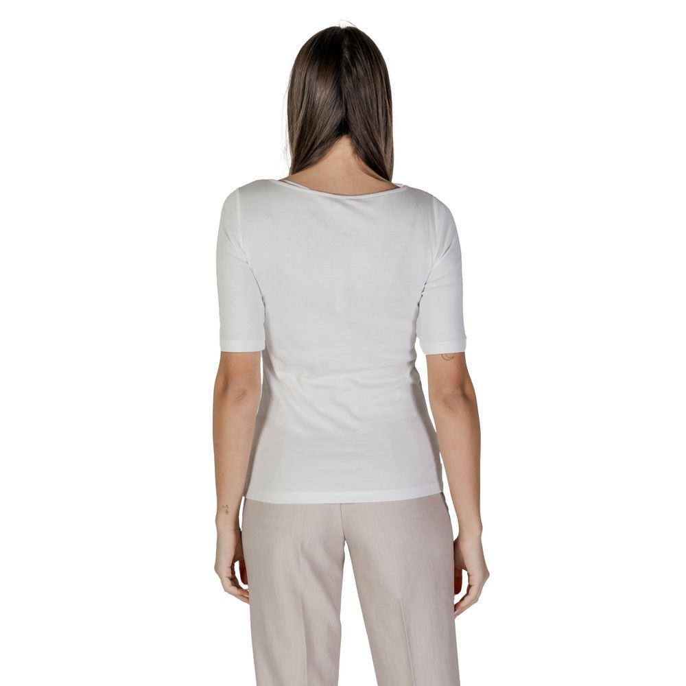 Street One White Cotton T-Shirt -   -  Street One.