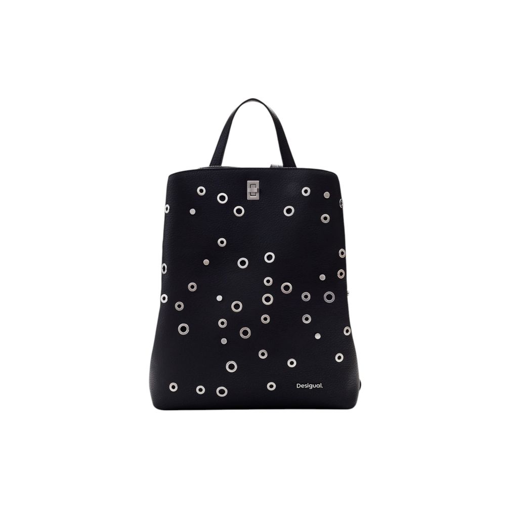 Desigual Black Polyethylene Backpack -   -  Desigual.