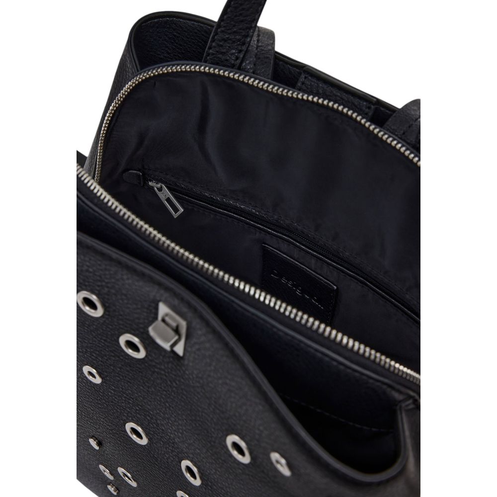 Desigual Black Polyethylene Backpack -   -  Desigual.