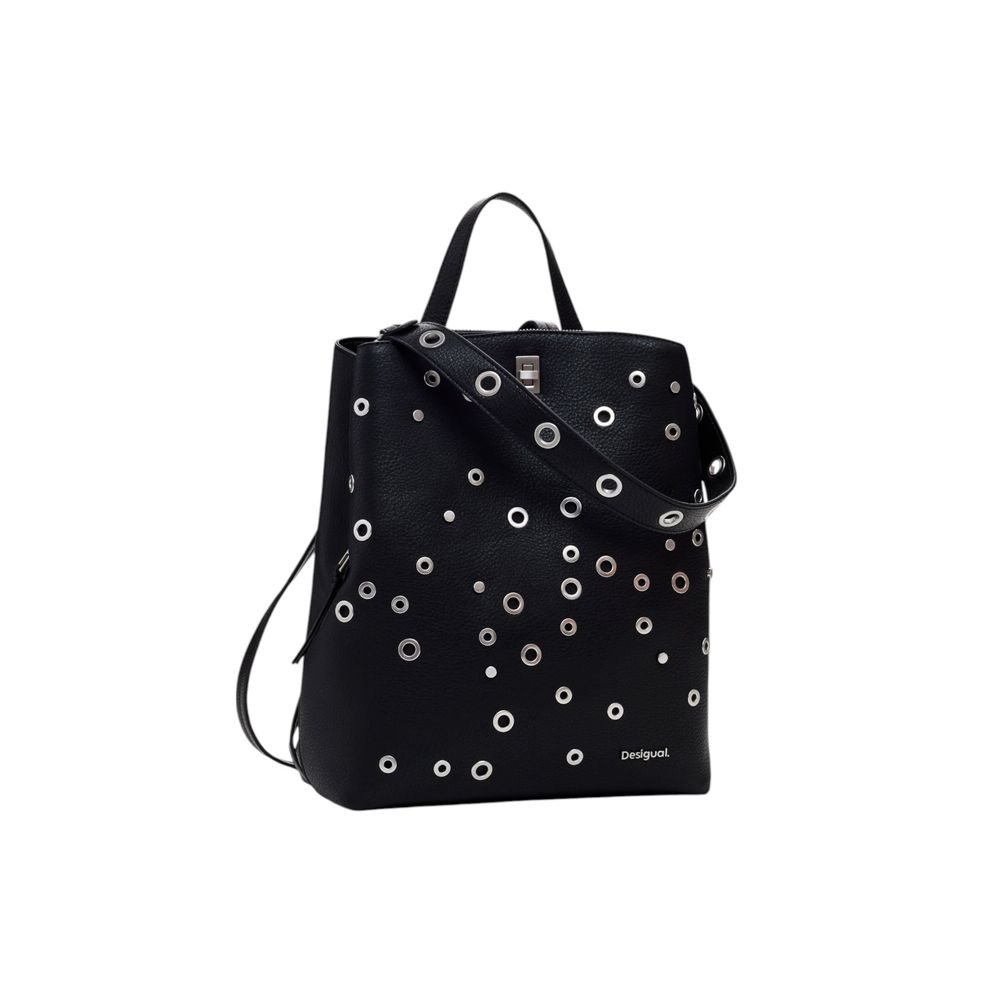 Desigual Black Polyethylene Backpack -   -  Desigual.