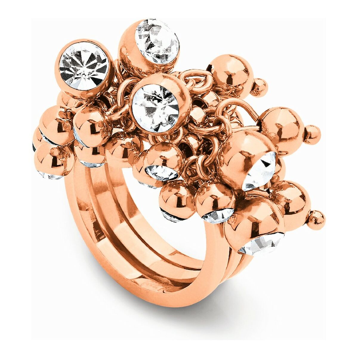 Ladies' Ring Folli Follie 3R1T004RC_-12 (12) -  Jewellery, Women -  Folli Follie.
