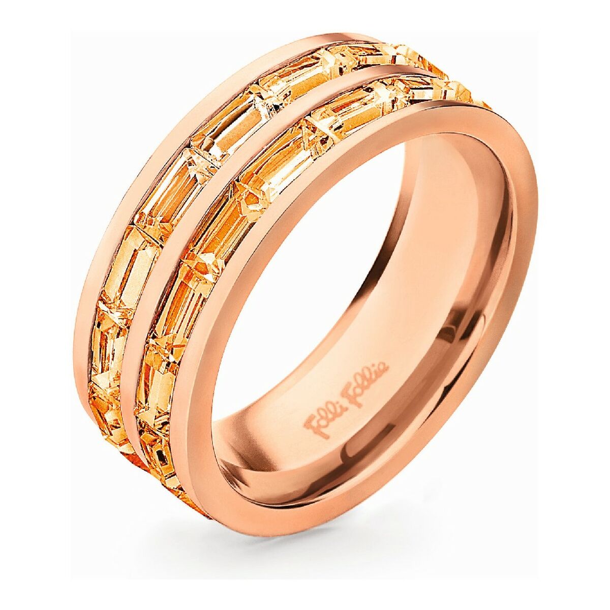 Ladies' Ring Folli Follie 3R13T001RS_Acero Rosado-50 (10) -  Jewellery, Women -  Folli Follie.