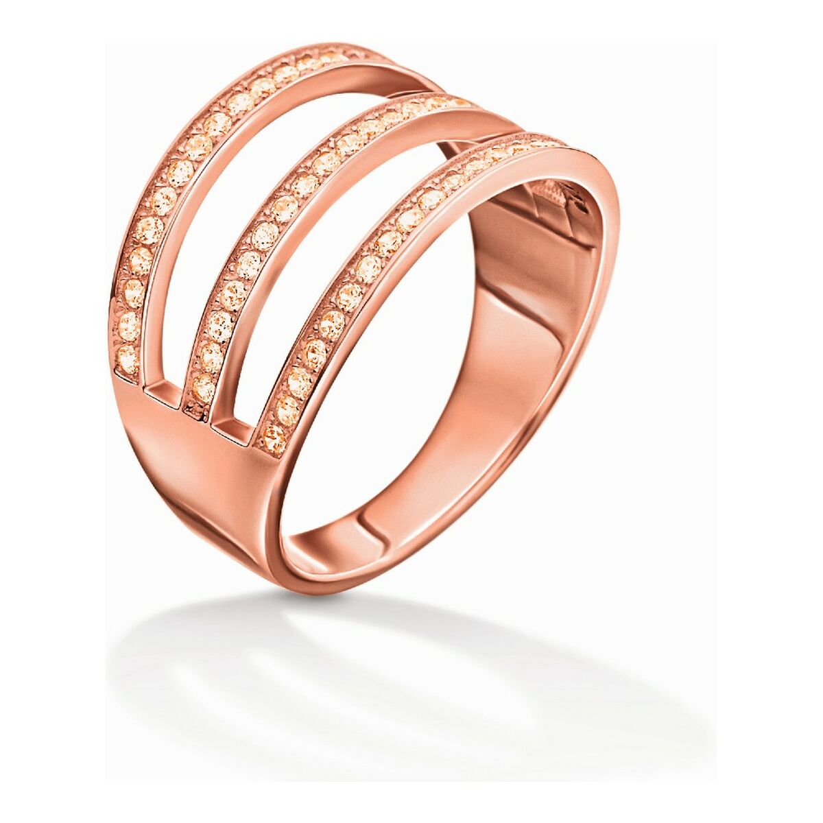 Ladies' Ring Folli Follie 3R15S091RS -  Jewellery, Women -  Folli Follie.
