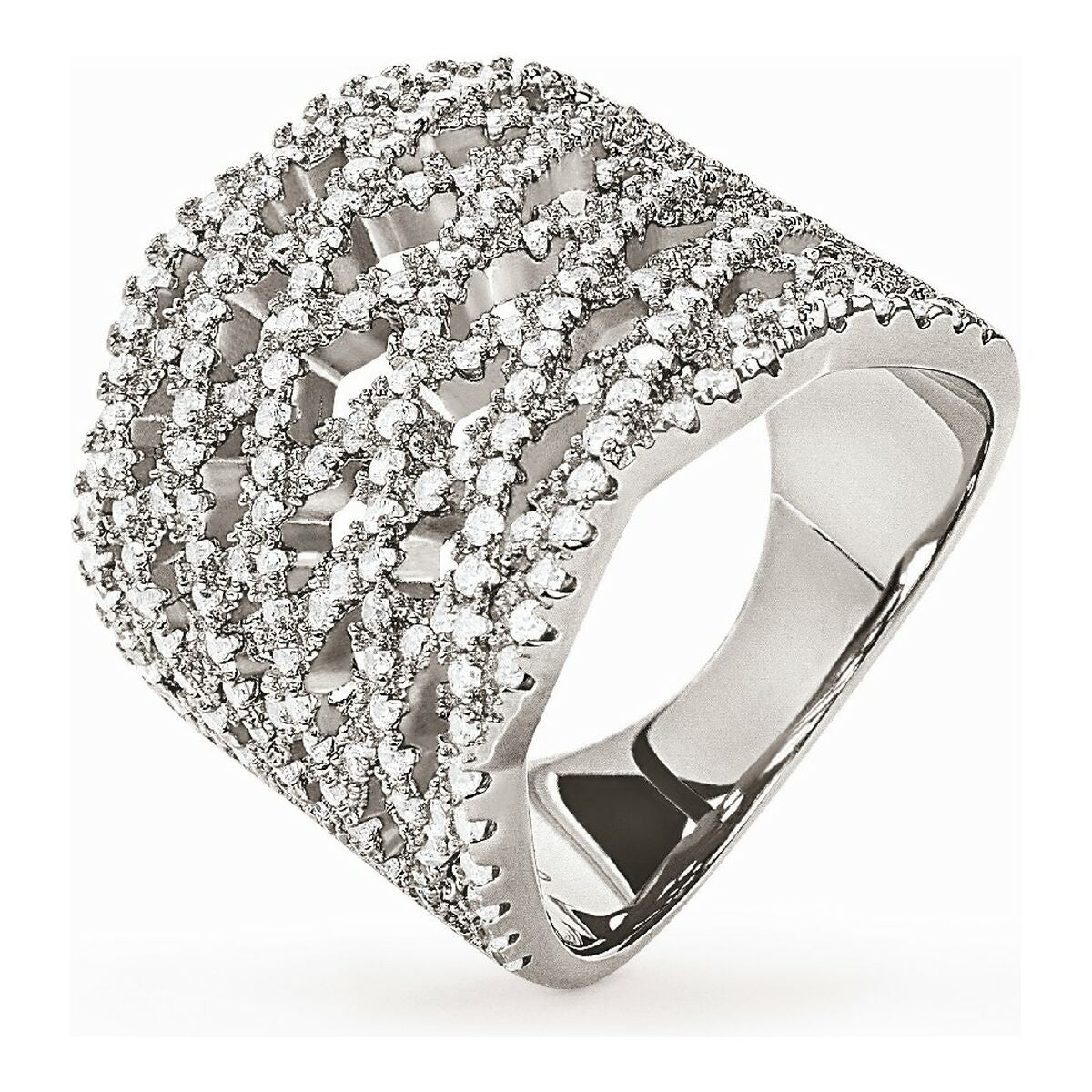 Ladies' Ring Folli Follie 3R17S006C -  Jewellery, Women -  Folli Follie.