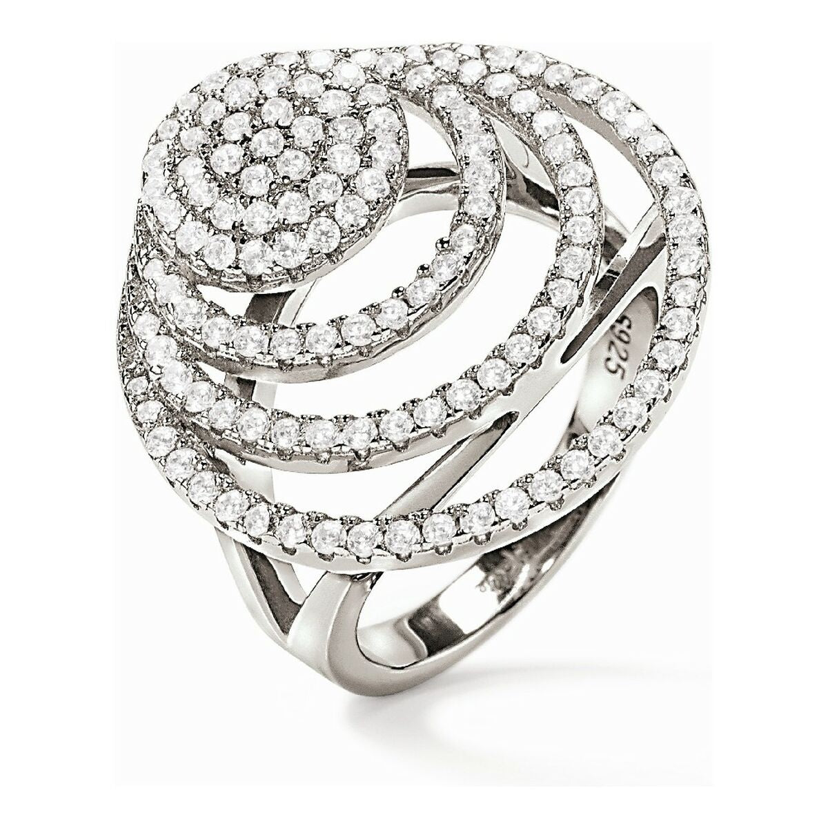 Ladies' Ring Folli Follie 3R17S034C-52 (12) -  Jewellery, Women -  Folli Follie.