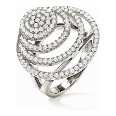 Ladies' Ring Folli Follie 3R17S034C-52 (12) -  Jewellery, Women -  Folli Follie.