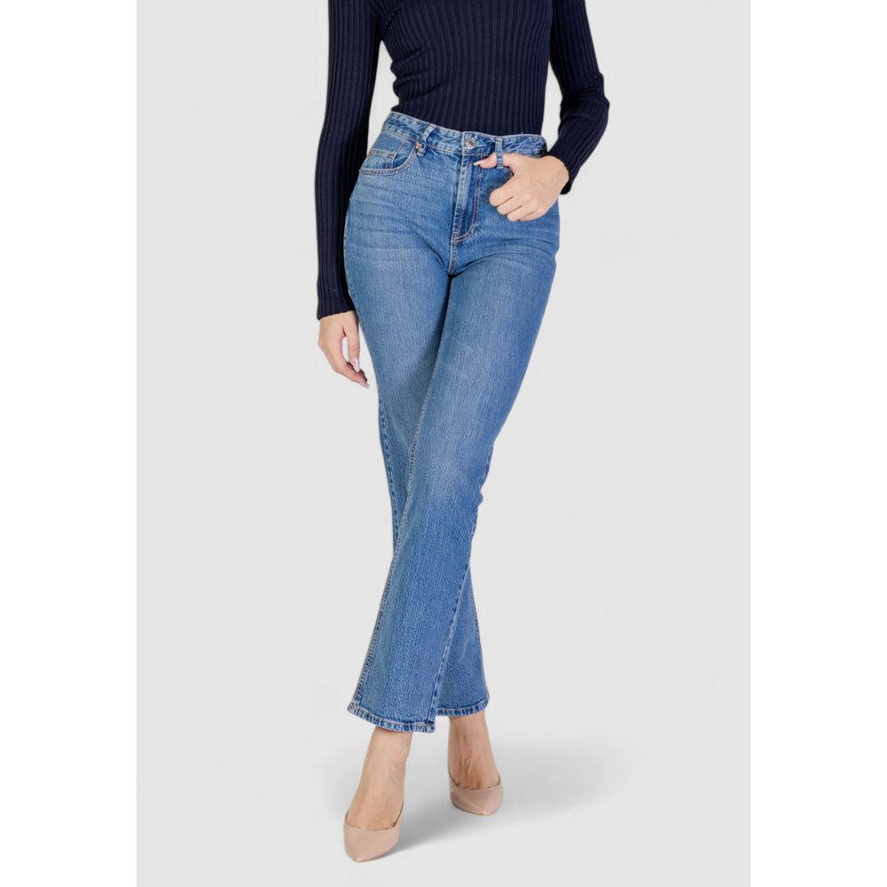 Vero Moda Light Blue Cotton Mom Jean -   -  Vero Moda.