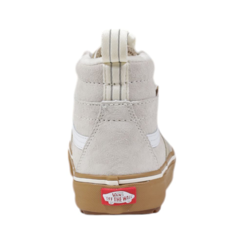 Vans Beige Leather Sneaker -   -  Vans.