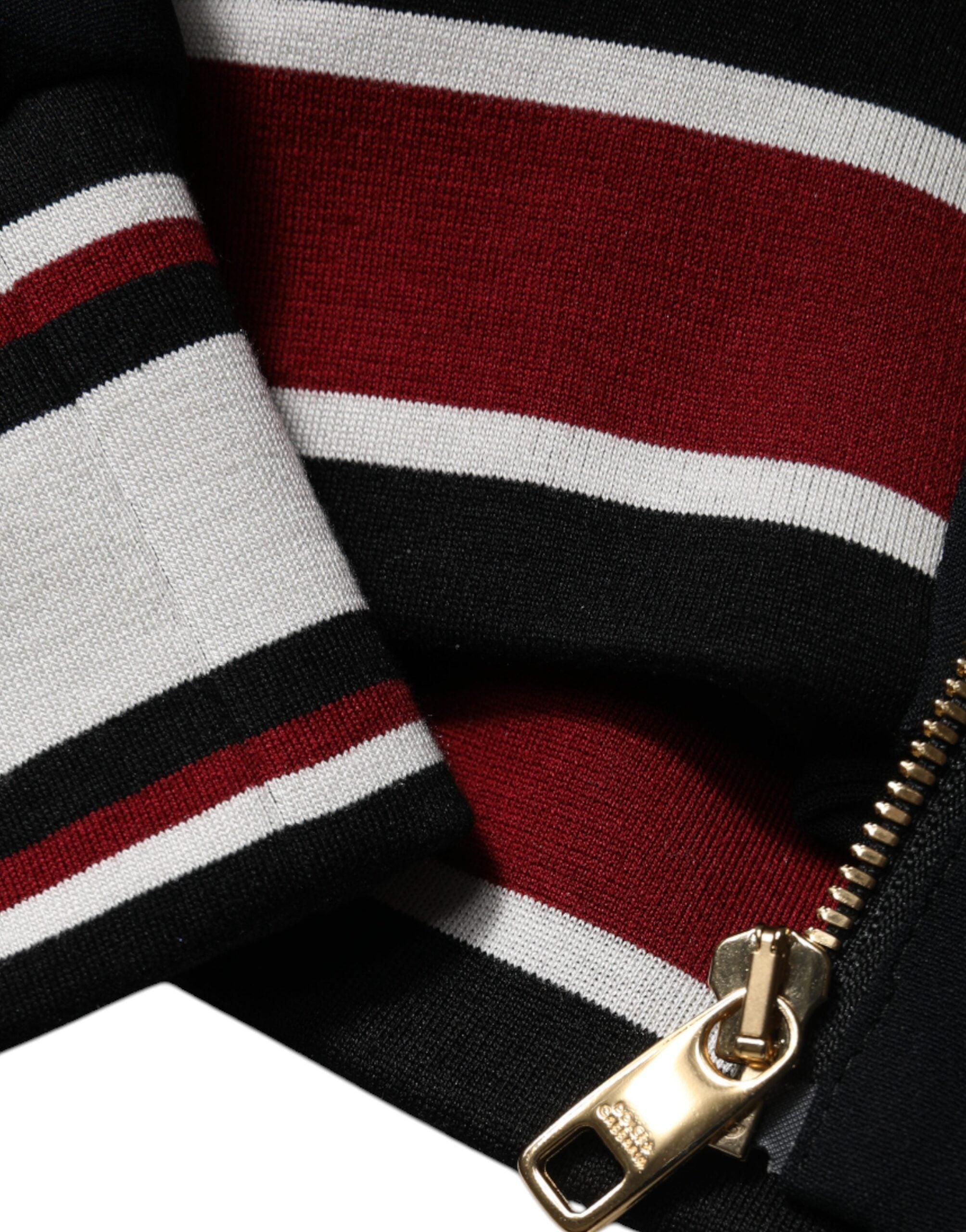 Dolce & Gabbana Black DG King Full Zip Sweatshirt Sweater -   -  Dolce & Gabbana.