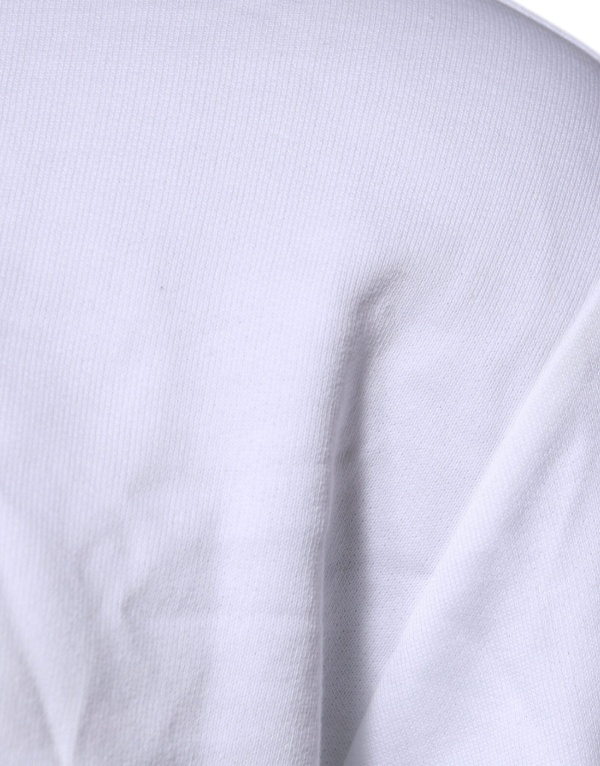Versace White Medusa Embroidery Crew Neck Pullover Sweater -   -  Versace.