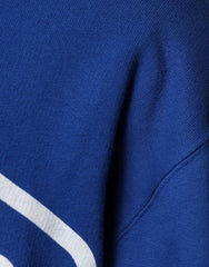 Dolce & Gabbana Blue Logo Print Hooded Sweatshirt Sweater -   -  Dolce & Gabbana.