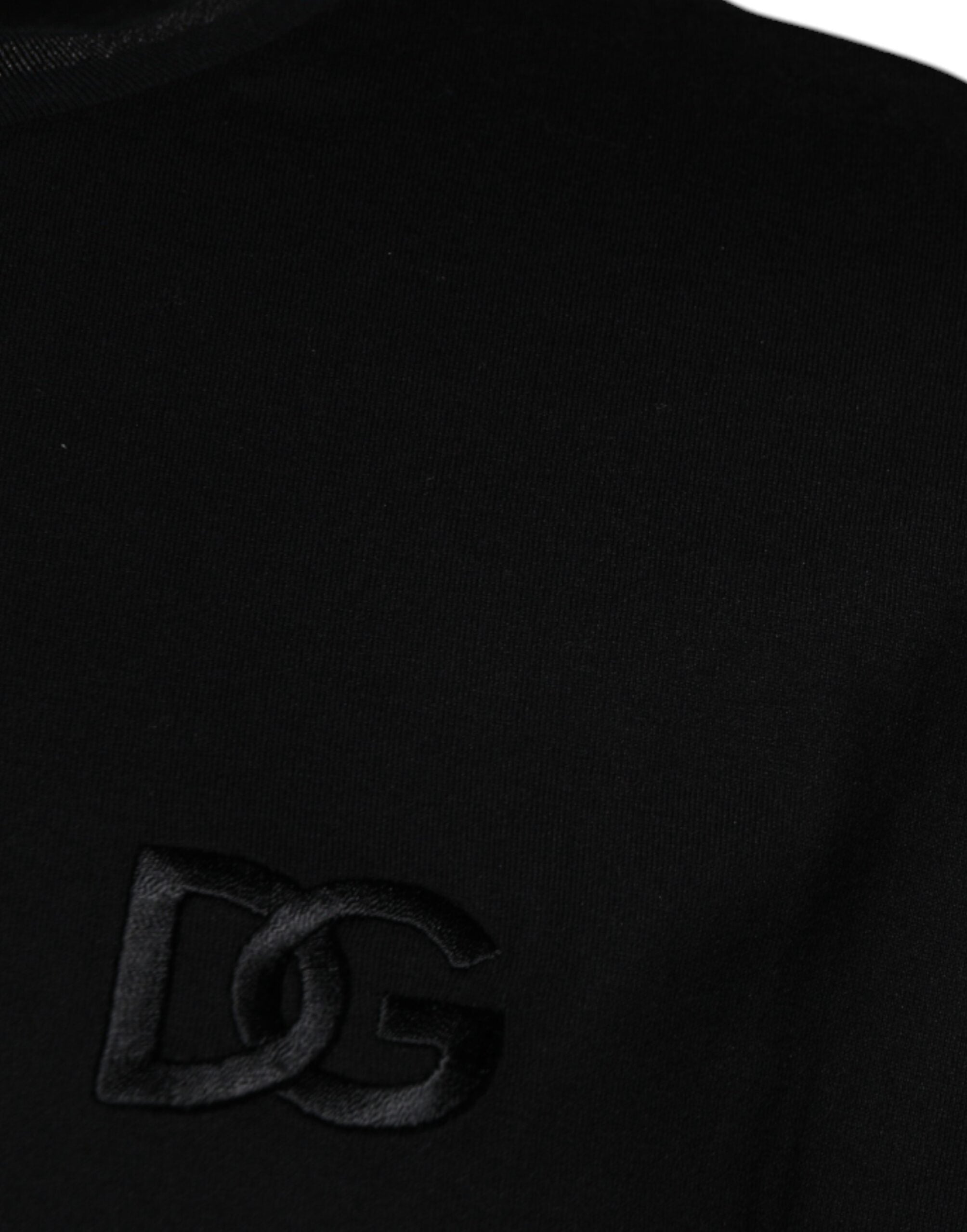 Dolce & Gabbana Black Crew Neck Short Sleeve T-shirt -   -  Dolce & Gabbana.