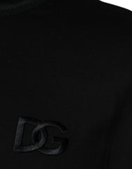 Dolce & Gabbana Black Crew Neck Short Sleeve T-shirt -   -  Dolce & Gabbana.