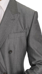Dolce & Gabbana Black Stretch Crystal Bee Slim Fit Suit -   -  Dolce & Gabbana.