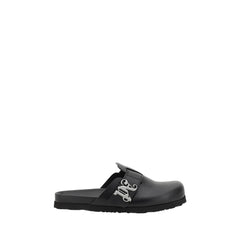 Palm Angels Leather Mules -   -  Palm Angels.