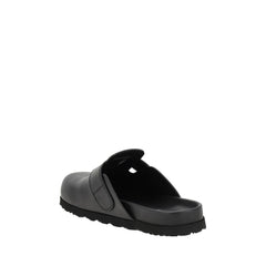 Palm Angels Leather Mules -   -  Palm Angels.