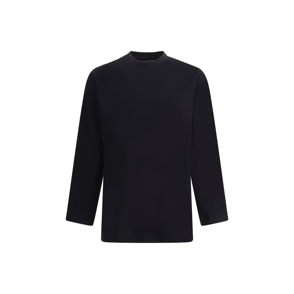Y-3 Long Sleeve Jersey whit maxi print -   -  Y-3.