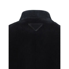 Prada Suede bomber Jacket -   -  Prada.