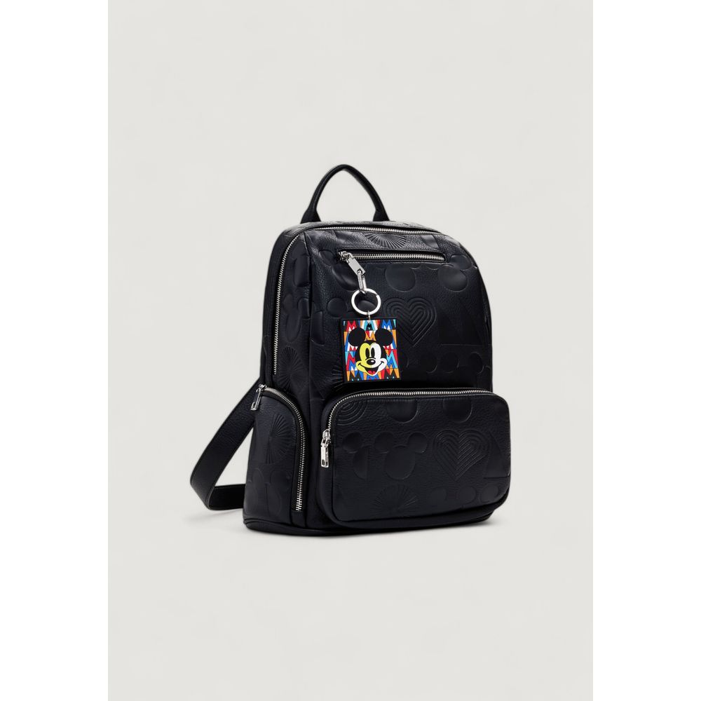 Desigual Black Polyethylene Backpack -   -  Desigual.