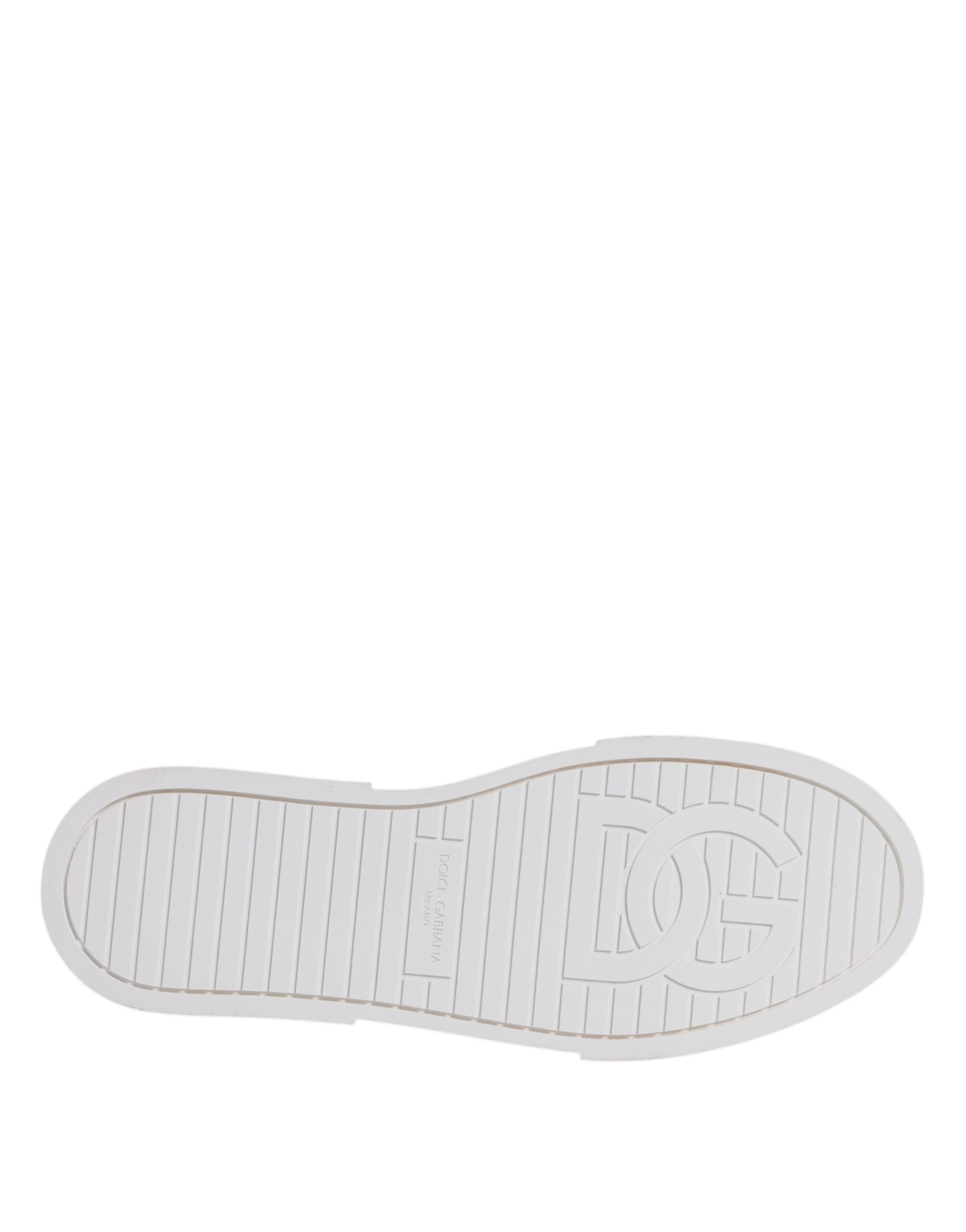 Dolce & Gabbana Blue White Canvas Logo Low Top Sneakers Shoes -   -  Dolce & Gabbana.