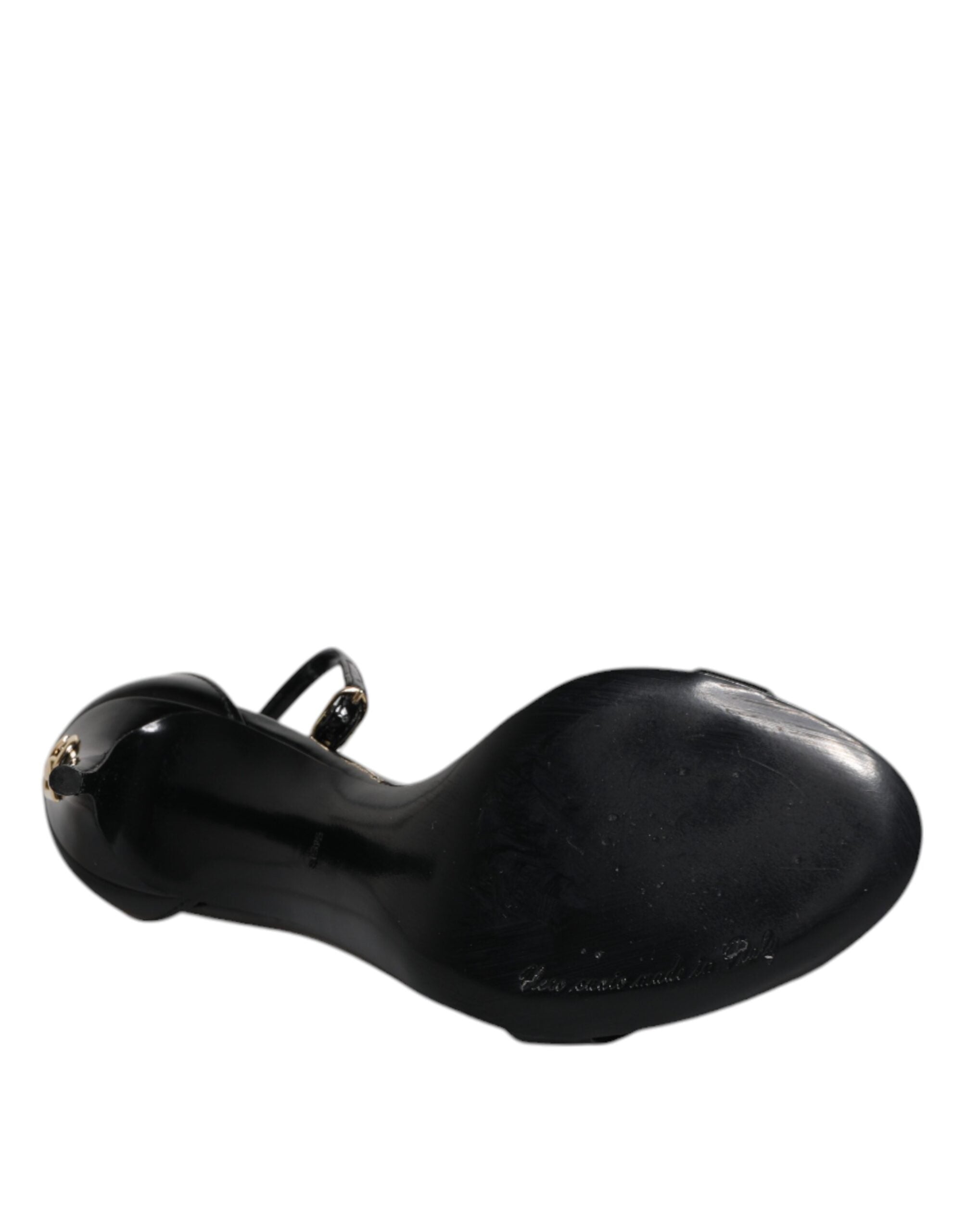 Dolce & Gabbana Black KEIRA Heels Ankle Strap Sandals Shoes -   -  Dolce & Gabbana.