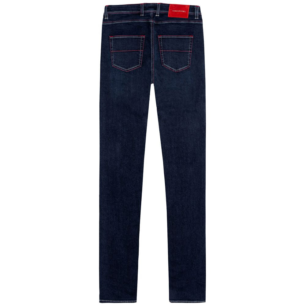 Tramarossa Blue Cotton Jeans & Pant -   -  Tramarossa.