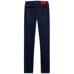 Tramarossa Blue Cotton Jeans & Pant -   -  Tramarossa.