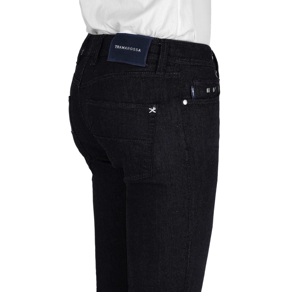 Tramarossa Black Cotton Jeans & Pant -   -  Tramarossa.