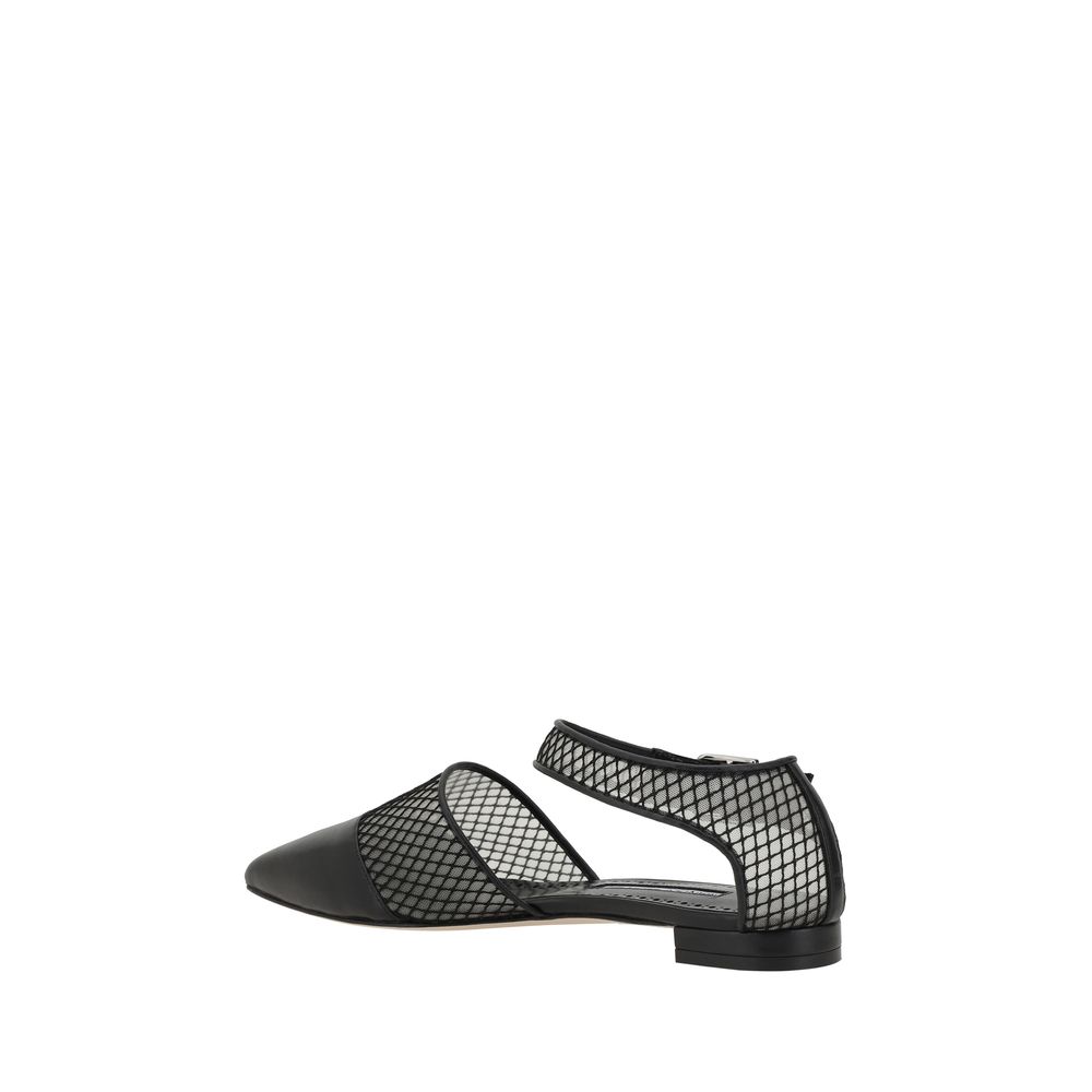 Manolo Blahnik Jatelahflat Ballerinas -   -  Manolo Blahnik.