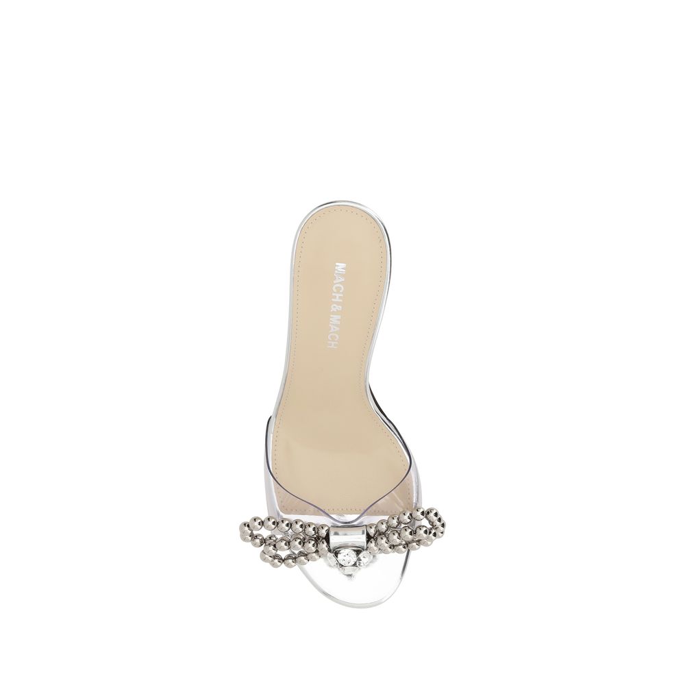 MACH & MACH Sandals with bow -   -  MACH & MACH.
